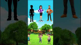 मेरा पापा कहा गया 😭😭  bhoot wala cartoon  cartoon character animation  animtoons cartoon [upl. by Darby968]