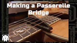 Building a Passerelle Bridge  quick wood method [upl. by Teria]