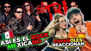 ESPAÑOLES REACCIONAN a ROCK MEXICANO por PRIMERA VEZ 🇲🇽 EL TRI PIEDRAS RODANTES [upl. by Lillywhite764]