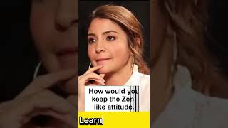 Let’s Learn English with Anushkasharma  Fibii  Bollywood actor amp actress  anushkasharma fibi [upl. by Etaner]