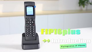 Introducing Flyingvoice FIP16Plus Portable DualBand IP Phone with Belt Clip [upl. by Onileva541]