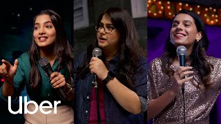 Womens safety is not a joke with Shashi Shreya and Shreeja  Safer rides with Uber  Uber [upl. by Vescuso]