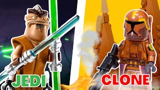 I Made FAMOUS Clones Wars Battles in LEGO [upl. by Yrol900]