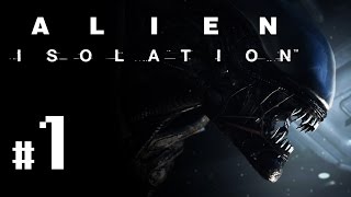 Alien Isolation Gameplay 1  Lets Play Alien Isolation German [upl. by Aetnahc564]