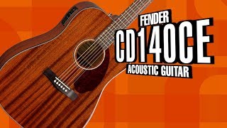 Fender CD140SCE Acoustic Electric Guitar [upl. by Sewellyn]