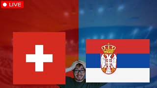 Schweiz  Serbien  Nations League LIVE [upl. by Alsi]