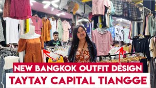 TAYTAY TIANGGE 2023  Taytay Capital Tiangge with Bangkok Outfits New Design  Shopping Tour [upl. by Aikin514]