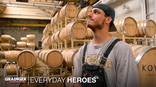 Whiskey Distiller  Grainger Everyday Heroes [upl. by Assiluj]