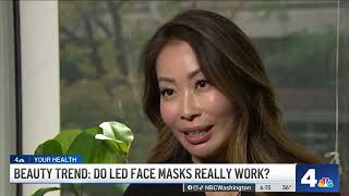 Do LED face masks really work  NBC4 Washington [upl. by Curt27]