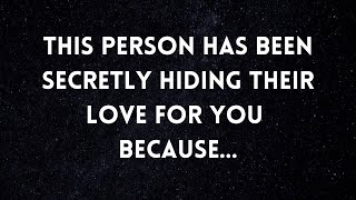 🔴God Message Today  This person has been secretly hiding their love for you because [upl. by Ama]