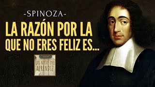 Spinoza  No eres FELIZ porque  quotEsto debí saberlo antesquot  Las Notas del Aprendiz [upl. by Essyla]