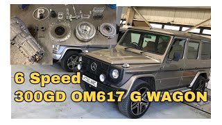 OM617 6 SPEED Transmission Kit for W460 G WAGON [upl. by Eceinahs]