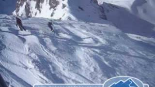 Valluga 2 extreme skiing St Anton Austria [upl. by Grove]