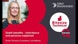 Inheritance tax and pensions explained  Bitesize Technical [upl. by Eeimaj]