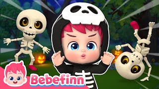 ☠️ Chumbala Cachumbala Bebefinn Skeleton DanceㅣEP142ㅣHalloween Songs for Kids [upl. by Anile299]