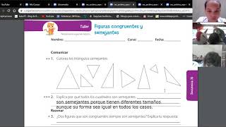 TALLER DE FIGURAS CONGRUENTES Y SEMEJANTES [upl. by Vidovik]