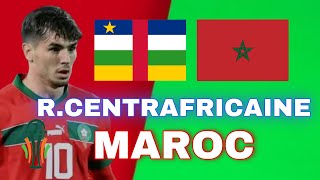 🔴🇨🇫🇲🇦 REPUBLIQUE CENTRAFRICAINE  MAROC  QUALIF CAN 2025 LIVE TALK [upl. by Nnayd]