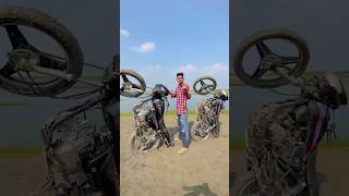 full modified splendor bike stunt video 😱 whatsapp status download loverssplendor splendor shorts [upl. by Llenreb985]