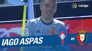 Golazo de Iago Aspas 30 Celta de Vigo vs Osasuna [upl. by Feinstein]