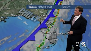 WPTV First Alert Weather forecast for evening of Dec 10 2024 [upl. by Anawad]