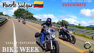 HARLEYDAVIDSON EN COLOMBIA🇨🇴BIKE WEEK PUERTO SALGAR❤‍🔥 [upl. by Dhu]