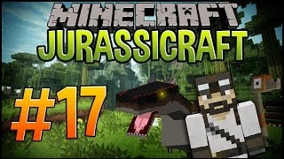 Minecraft Dinosaurs Jurassicraft  Lets Play 17  Fire In The Hole [upl. by Randell]