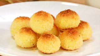 椰絲球 Coconut Milk Ball 簡單的Chinese food recipes [upl. by Ellie643]