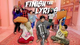 Gen Halilintar Lupa Lirik  Finish The Lyrics Challenge Part 2 [upl. by Salomo]