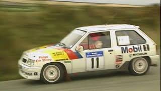 Vauxhall Nova Action Manx International Rally 1992  Dave Metcalfe [upl. by Adnar]