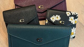 Coach Wyn Wallet Collection Review  Poshmark unboxing [upl. by Arita]