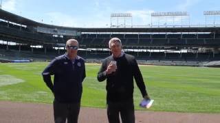 Justin Spillman talks Wrigley Field maintenance [upl. by Electra]