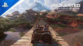 Uncharted Legacy of Thieves Collection  Bandeannonce de lancement sur PC [upl. by Unhsiv859]