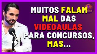 Nem Sempre a Videoaula para Concursos Públicos é Ruim Por causa Disso [upl. by Mihcaoj]