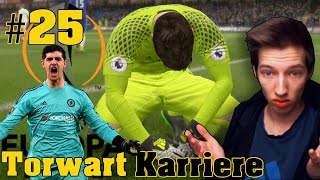 ZWANGSPAUSE 😱 Courtois SAUER  Fifa 17 Torwart Spielerkarriere S2 25 [upl. by Aihsenod186]