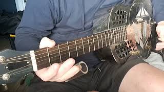 Tricone Resonator Slide Guitar [upl. by Eitsrik758]