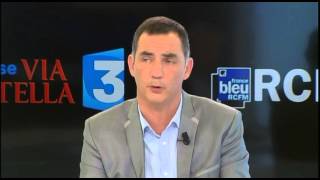 Gilles Simeoni président de lexécutif de Corse invité de Cuntrastu [upl. by Tarrel]