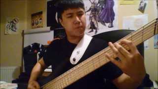 The Dillinger Escape Plan  Panasonic Youth Bass Cover [upl. by Hooker316]