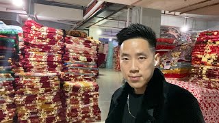 I Visit Blanket Supplier In China Yiwu City As Yiwu Market Agent [upl. by Idnam447]