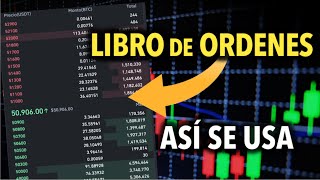 LIBRO de ORDENES Binance 🔥ZONAS para comprar y vender criptos sin indicadores Como usar en Binance [upl. by Giza]