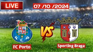 FC Porto Vs Sporting Braga  Portuguese Primera Liga [upl. by Yelroc]