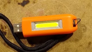 Defective rechargeable COB light fix [upl. by Nylaret]