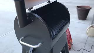 Traeger Grill Pro 575 Review of Start Up and PreBurn [upl. by Yrhcaz206]