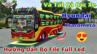 Hướng Dẫn Mod Bảng Led Full Cho Hyundai Tracomeco và Tất Cả Các Xe Bus Simulator Indonesia [upl. by Coreen]