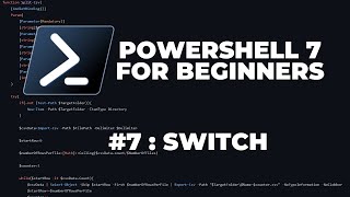 PowerShell 7 Tutorials for Beginners 7  Switch Conditional Statements [upl. by Orville35]