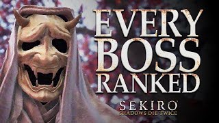 Sekiro Shadows Die Twice  Ranking All Bosses From Easiest To Hardest [upl. by Aniretake173]