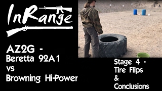 AZ2G Jan 2017 SP1 vs Colt 4x  Stage 4  Tire amp pistol duel  Match Conclusions [upl. by Erminie]