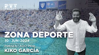 🤍💙 Zona Deporte 🏟️ Victoria del Málaga CF y actualidad del Unicaja • Lunes 10 junio 24 [upl. by Berta889]