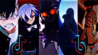 Anime badass moment💀 Tiktok compilation part 45 [upl. by Heyward55]