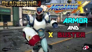 Dead Rising 3  Megaman X Armor and X Buster quotCharge Shot  Zombie Genocidequot [upl. by Hadlee]