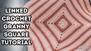 FREE Linked Crochet Granny Square Tutorial 40 AdFree Linked Crochet Patterns  PRIZES [upl. by Driscoll]